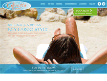 Tablet Screenshot of gilbertsresort.com